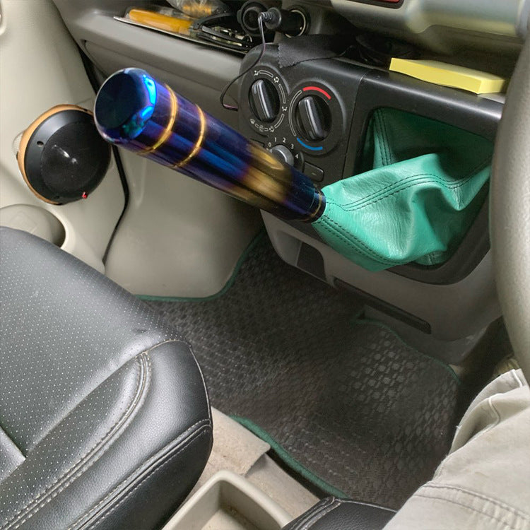 Half-baked Blue Aluminum Alloy Gear Lever Manual Gear  Head