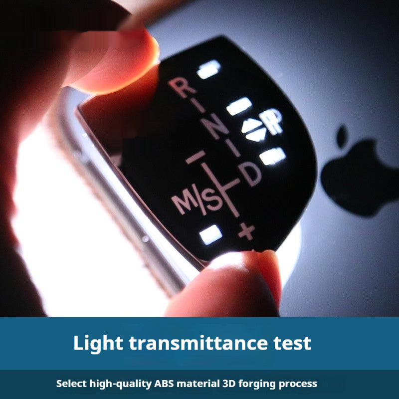 Gear Panel Gear Head Decorative Sticker Interior Modification